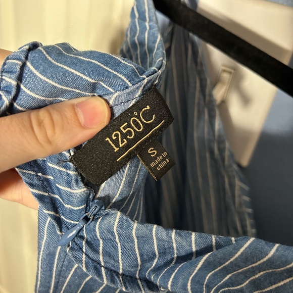 1250°C Casual Romper with Ruffles - Picture 3 of 3